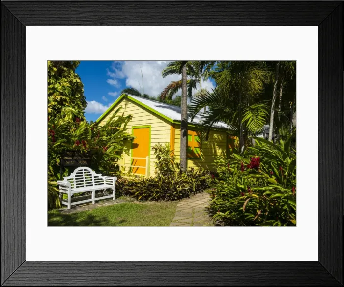 Framed Print : Romney Manor on St. Kitts, St. Kitts and Nevis, Leeward Islands, West Indies, Caribbean, Central America Framed Print : Romney Manor on St. Kitts, St. Kitts and Nevis, Leeward Islands, West Indies, Caribbean, Central America
