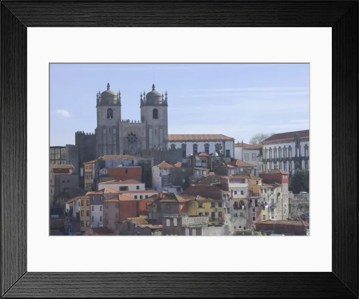 Framed Print : The Cathedral (Terreiro da Se) overlooks a part of old Oporto, Portugal, Europe Framed Print : The Cathedral (Terreiro da Se) overlooks a part of old Oporto, Portugal, Europe