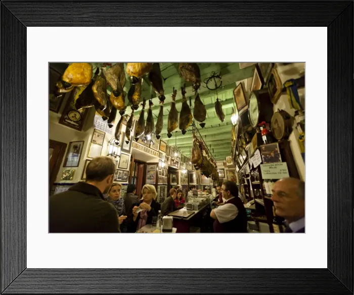 Framed Print : Bar Las Teresas, Seville, Andalucia, Spain, Europe Framed Print : Bar Las Teresas, Seville, Andalucia, Spain, Europe