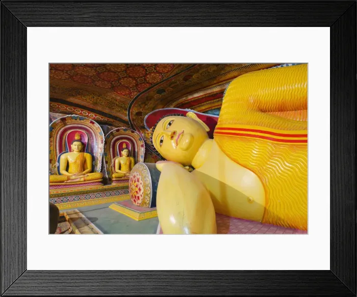 Framed Print : Buddha statues, Southern Province, Sri Lanka, Asia Framed Print : Buddha statues, Southern Province, Sri Lanka, Asia