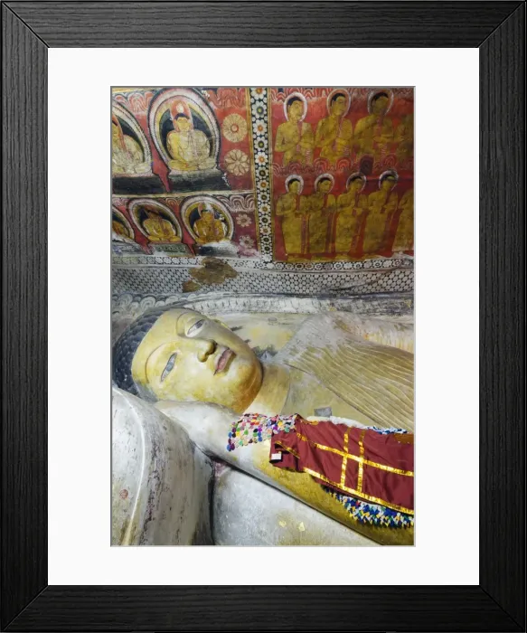 Framed Print : Buddha statues in Cave 1, Cave Temples, UNESCO World Heritage Site, Dambulla, North Central Province, Sri Lanka, Asia Framed Print : Buddha statues in Cave 1, Cave Temples, UNESCO World Heritage Site, Dambulla, North Central Province, Sri Lanka, Asia