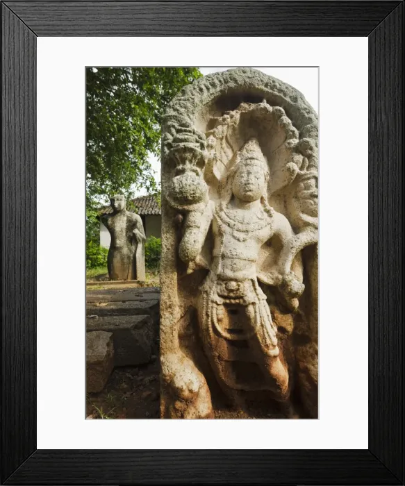 Framed Print : Guard stone showing Nagaraja (Cobra King), Ratnaprasada, Archaeological museum, Anuradhapura, UNESCO World Heritage Site, North Central Province, Sri Lanka, Asia Framed Print : Guard stone showing Nagaraja (Cobra King), Ratnaprasada, Archaeological museum, Anuradhapura, UNESCO World Heritage Site, North Central Province, Sri Lanka, Asia