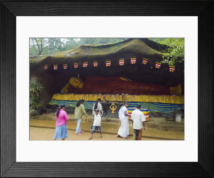 Framed Print : Buddha statue, Adams Peak, Sri Lanka, Asia Framed Print : Buddha statue, Adams Peak, Sri Lanka, Asia