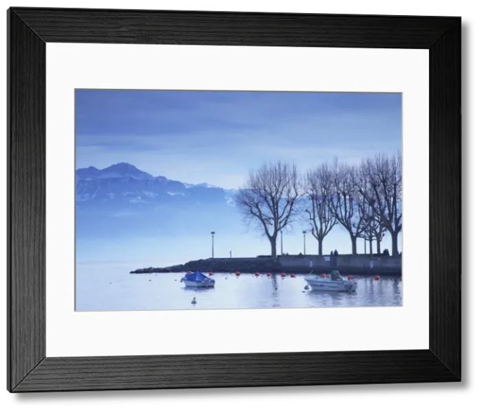 Framed Print : Harbour on Lake Leman (Lake Geneva), Ouchy, Lausanne, Vaud, Switzerland, Europe Framed Print : Harbour on Lake Leman (Lake Geneva), Ouchy, Lausanne, Vaud, Switzerland, Europe
