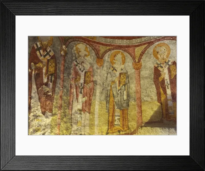 Framed Print : View of ceiling with fresco painting in a cave church, Goreme open air museum, Cappadocia, Anatolia, Turkey, Asia Minor, Eurasia Framed Print : View of ceiling with fresco painting in a cave church, Goreme open air museum, Cappadocia, Anatolia, Turkey, Asia Minor, Eurasia