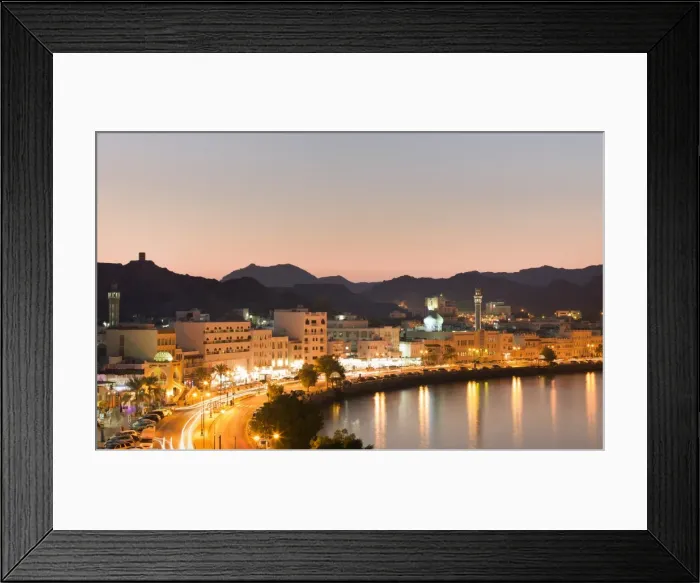 Framed Print : Mutthra district, Muscat, Oman, Middle East Framed Print : Mutthra district, Muscat, Oman, Middle East
