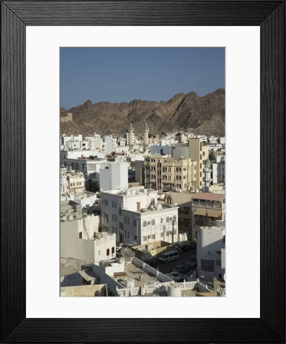 Framed Print : Mutthra district, Muscat, Oman, Middle East Framed Print : Mutthra district, Muscat, Oman, Middle East