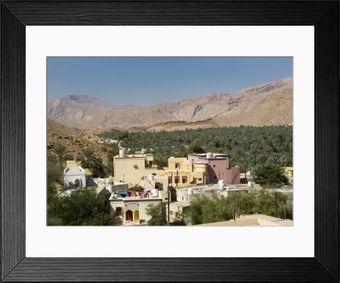 Framed Print : Wadi Bani Khalid, Oman, Middle East Framed Print : Wadi Bani Khalid, Oman, Middle East