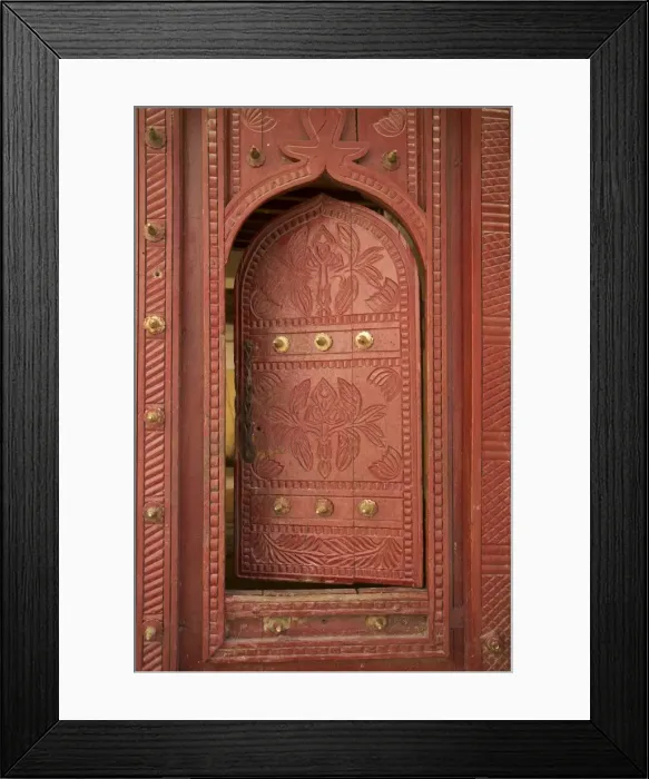 Framed Print : Old traditional door, Wadi Bani Khalid, Oman, Middle East Framed Print : Old traditional door, Wadi Bani Khalid, Oman, Middle East