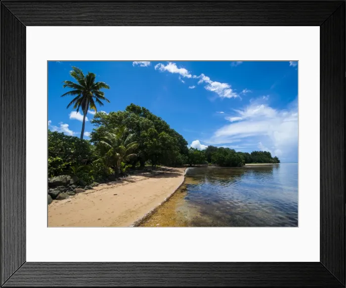 Framed Print : Beach in the north of the Island of Babeldoab, Palau, Central Pacific, Pacific Framed Print : Beach in the north of the Island of Babeldoab, Palau, Central Pacific, Pacific