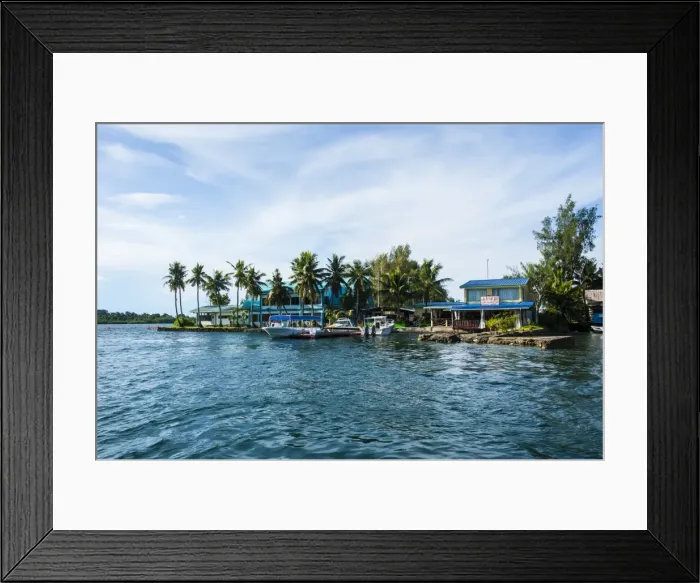 Framed Print : The harbour of Koror, Palau, Central Pacific, Pacific Framed Print : The harbour of Koror, Palau, Central Pacific, Pacific