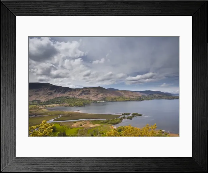 Framed Print : Derwent Water and the surrounding fells in the Lake District National Park, Cumbria, England, United Kingdom, Europe Framed Print : Derwent Water and the surrounding fells in the Lake District National Park, Cumbria, England, United Kingdom, Europe