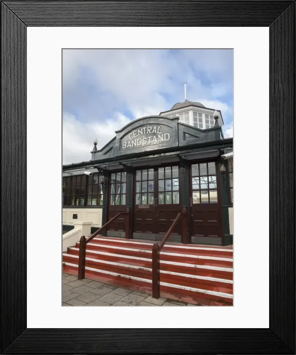 Framed Print : Central bandstand at Herne Bay, Kent, England, United Kingdom, Europe Framed Print : Central bandstand at Herne Bay, Kent, England, United Kingdom, Europe