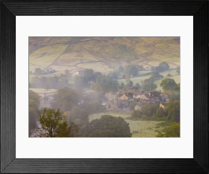 Framed Print : View over Burnsall, Yorkshire Dales National Park, Yorkshire, England, United Kingdom, Europe Framed Print : View over Burnsall, Yorkshire Dales National Park, Yorkshire, England, United Kingdom, Europe