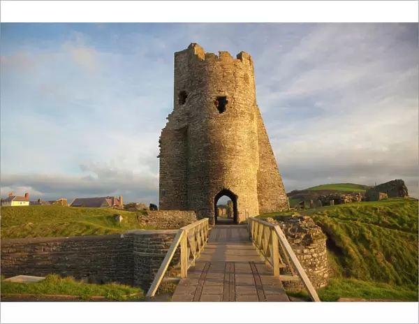 Aberystwyth Castle, Ceredigion, West Wales, United Kingdom, Europe