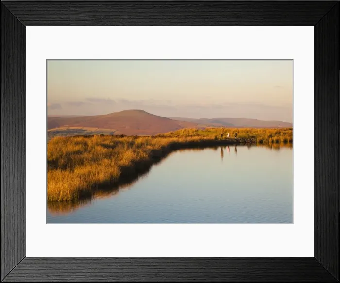 Framed Print : Keepers Pond, Blorenge, Sugar loaf Mountain, Brecon Beacons, Wales, U. K Framed Print : Keepers Pond, Blorenge, Sugar loaf Mountain, Brecon Beacons, Wales, U. K