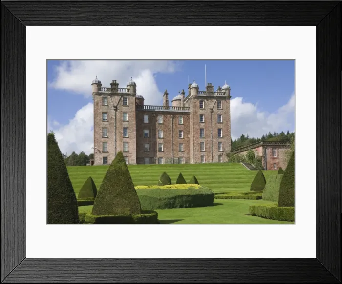 Framed Print : The Topiary Garden, overlooking the Nith Valley, at the 17th century Renaissance Palace (The Pink Palace), built by the 1st Duke of Queensberry, Dumfries and Galloway, Scotland, United Kingdom, Europe Framed Print : The Topiary Garden, overlooking the Nith Valley, at the 17th century Renaissance Palace (The Pink Palace), built by the 1st Duke of Queensberry, Dumfries and Galloway, Scotland, United Kingdom, Europe