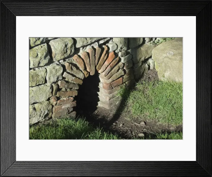 Framed Print : Architectural detail of a culvert exit approximately 30 cm high, under the wall of the AD 130 Cilurnum - Chesters Roman Fort, Chollerford, Northumbria National Park, England, United Kingdom, Europe Framed Print : Architectural detail of a culvert exit approximately 30 cm high, under the wall of the AD 130 Cilurnum - Chesters Roman Fort, Chollerford, Northumbria National Park, England, United Kingdom, Europe