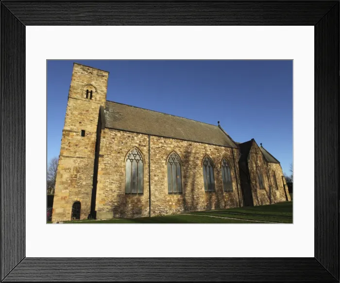 Framed Print : St. Peters Church, part of a 7th century Anglo-Saxon monastery, dating from 674AD, one of the UKs oldest churches, Sunderland, Tyne and Wear, England, United Kingdom, Europe Framed Print : St. Peters Church, part of a 7th century Anglo-Saxon monastery, dating from 674AD, one of the UKs oldest churches, Sunderland, Tyne and Wear, England, United Kingdom, Europe