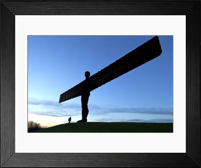 Framed Print : Angel of the North by Antony Gormley, erected 1998, Gateshead, Tyne and Wear, England, United Kingdom, Europe Framed Print : Angel of the North by Antony Gormley, erected 1998, Gateshead, Tyne and Wear, England, United Kingdom, Europe