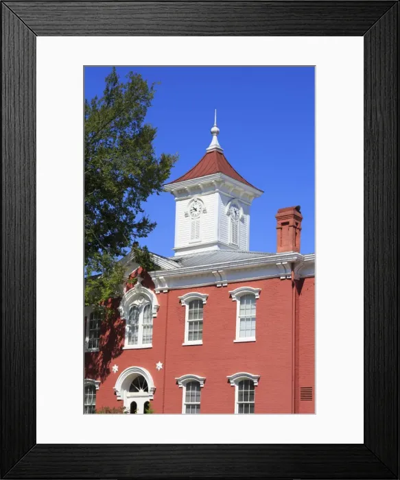 Framed Print : Moore County Court House in Lynchburg, Nashville, Tennessee, United States of America, North America Framed Print : Moore County Court House in Lynchburg, Nashville, Tennessee, United States of America, North America
