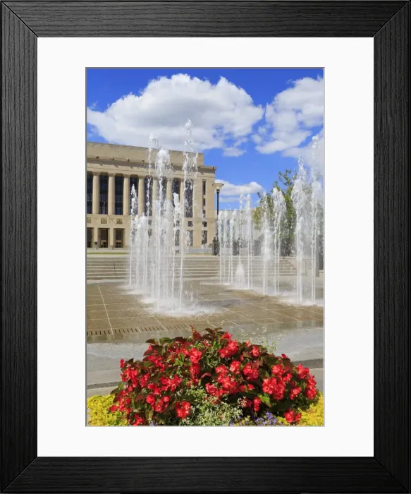 Framed Print : Metro Courthouse Public Square, Nashville, Tennessee, United States of America, North America Framed Print : Metro Courthouse Public Square, Nashville, Tennessee, United States of America, North America