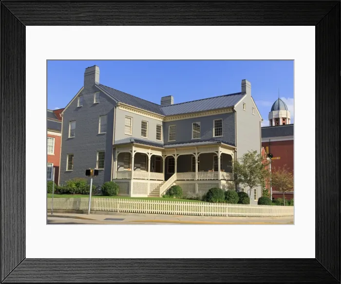 Framed Print : Historic James Park House, Knoxville, Tennessee, United States of America, North America Framed Print : Historic James Park House, Knoxville, Tennessee, United States of America, North America