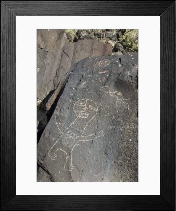 Framed Print : Petroglyph National Monument, New Mexico, United States of America, North America Framed Print : Petroglyph National Monument, New Mexico, United States of America, North America