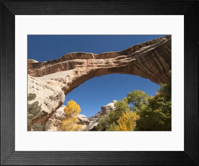 Framed Print : Natural Bridges National Monument, Utah, United States of America, North America Framed Print : Natural Bridges National Monument, Utah, United States of America, North America