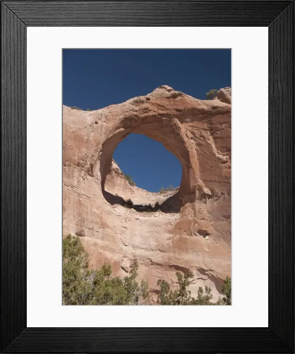 Framed Print : Window Rock Navajo Tribal Park, Arizona, United States of America, North America Framed Print : Window Rock Navajo Tribal Park, Arizona, United States of America, North America
