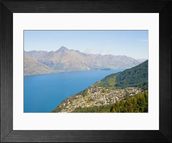 Framed Print : Queenstown, Lake Wakatipu and the Remarkables Mountains, Otago, South Island, New Zealand, Pacific Framed Print : Queenstown, Lake Wakatipu and the Remarkables Mountains, Otago, South Island, New Zealand, Pacific