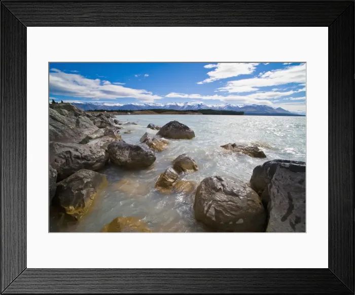 Framed Print : Lake Pukaki and snow capped mountains, Aoraki Mount Cook National Park, UNESCO World Heritage Site, Mackenzie District, South Island, New Zealand, Pacific Framed Print : Lake Pukaki and snow capped mountains, Aoraki Mount Cook National Park, UNESCO World Heritage Site, Mackenzie District, South Island, New Zealand, Pacific