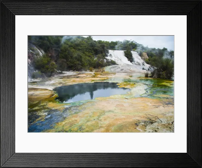 Framed Print : Artists Palette and Rainbow Terrace at Orakei Korako Thermal Park, The Hidden Valley, North Island, New Zealand, Pacific Framed Print : Artists Palette and Rainbow Terrace at Orakei Korako Thermal Park, The Hidden Valley, North Island, New Zealand, Pacific