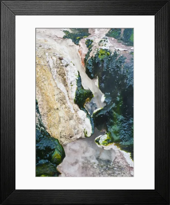 Framed Print : Hot stream detail at Orakei Korako Thermal Park, The Hidden Valley, North Island, New Zealand, Pacific Framed Print : Hot stream detail at Orakei Korako Thermal Park, The Hidden Valley, North Island, New Zealand, Pacific