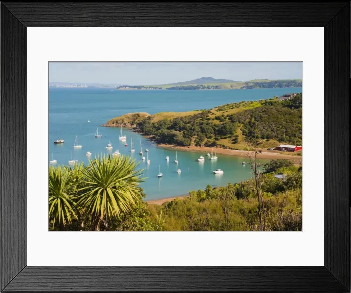 Framed Print : Sailing boats on Waiheke Island, Auckland, North Island, New Zealand, Pacific Framed Print : Sailing boats on Waiheke Island, Auckland, North Island, New Zealand, Pacific