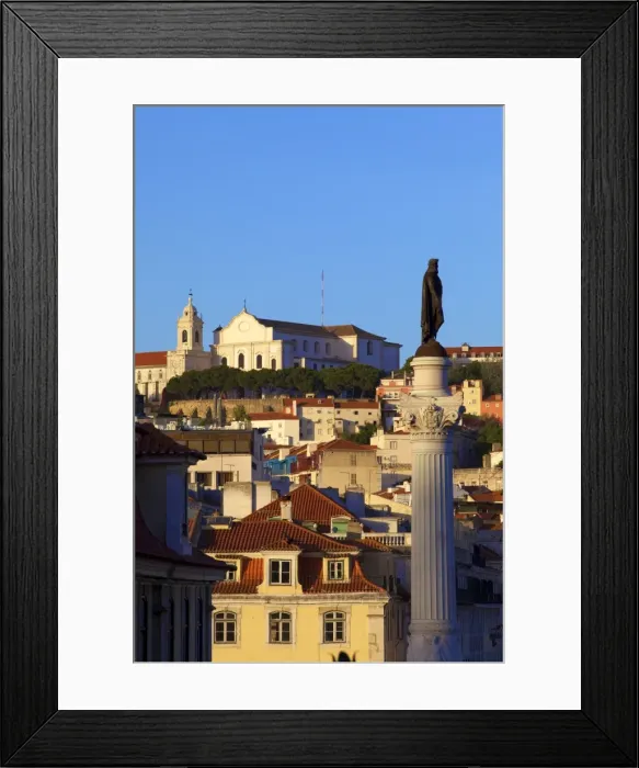 Framed Print : View of the Igreja da Graca Church in the Alfama district, Lisbon, Portugal, South West Europe Framed Print : View of the Igreja da Graca Church in the Alfama district, Lisbon, Portugal, South West Europe