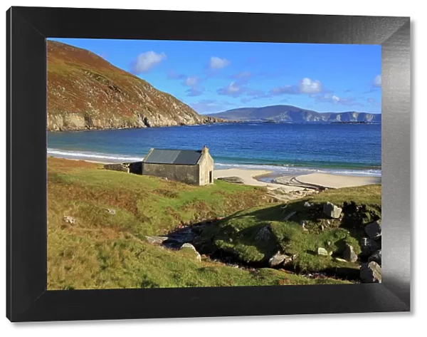 Keem Beach on Achill Island, County Mayo, Connaught (Connacht), Republic of Ireland, Europe