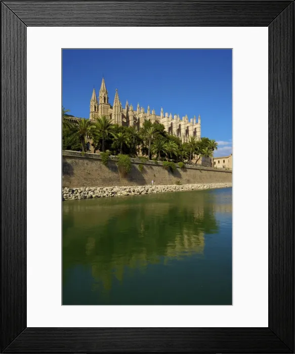 Framed Print : The Cathedral of Santa Maria of Palma, Palma, Mallorca, Spain, Europe Framed Print : The Cathedral of Santa Maria of Palma, Palma, Mallorca, Spain, Europe