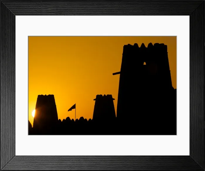 Framed Print : Al Jahili Fort at sunset, Al Jahili Park, Al Ain, Abu Dhabi, United Arab Emirates, Middle East Framed Print : Al Jahili Fort at sunset, Al Jahili Park, Al Ain, Abu Dhabi, United Arab Emirates, Middle East