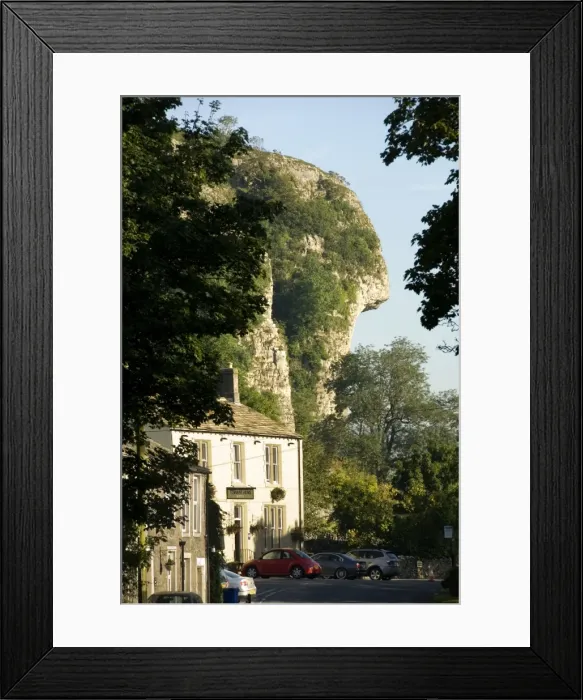 Framed Print : Kilnsey Crag, Wharfedale, Yorkshire Dales, Yorkshire, England, United Kingdom, Europe