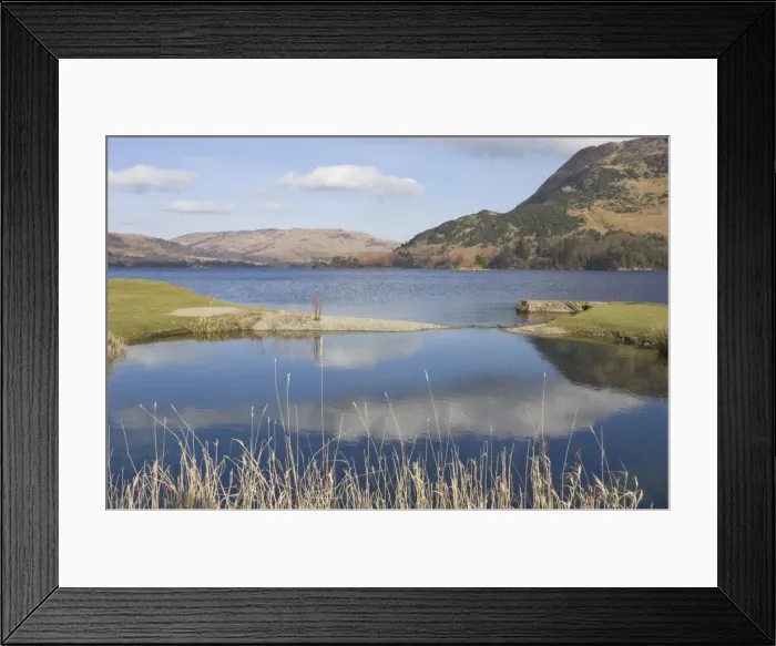 Framed Print : Lake Ullswater from Patterdale, Lake District National Park, Cumbria, England, United Kingdom, Europe Framed Print : Lake Ullswater from Patterdale, Lake District National Park, Cumbria, England, United Kingdom, Europe