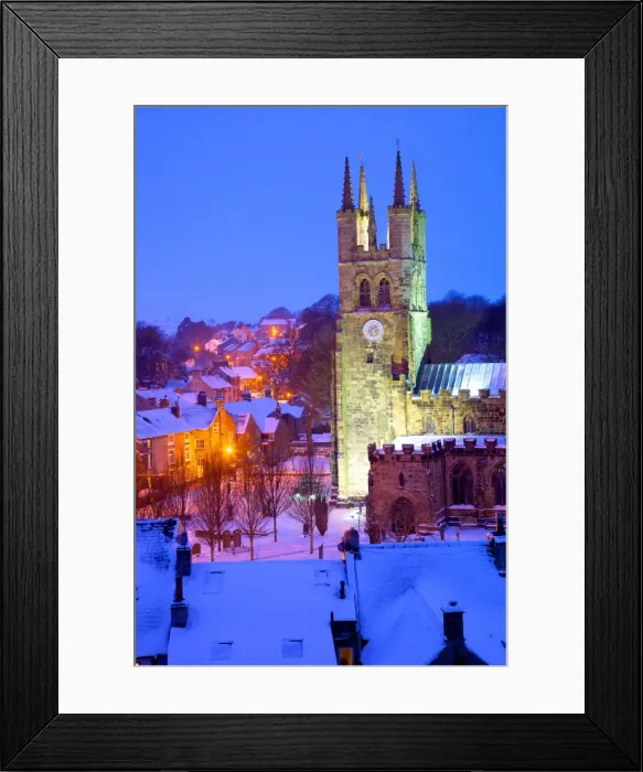 Framed Print : Cathedral of the Peak in snow, Tideswell, Peak District National Park, Derbyshire, England, United Kingdom, Europe Framed Print : Cathedral of the Peak in snow, Tideswell, Peak District National Park, Derbyshire, England, United Kingdom, Europe
