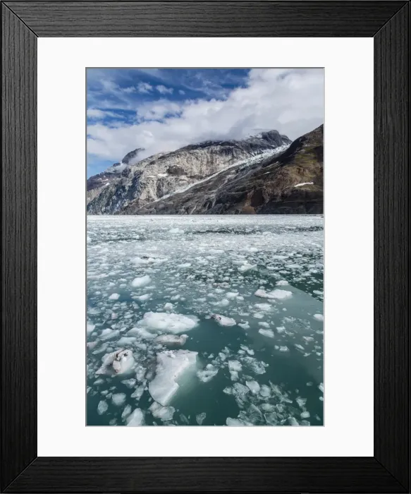 Framed Print : Johns Hopkins Inlet, Fairweather Range, Glacier Bay National Park and Preserve, Southeast Alaska, United States of America, North America Framed Print : Johns Hopkins Inlet, Fairweather Range, Glacier Bay National Park and Preserve, Southeast Alaska, United States of America, North America