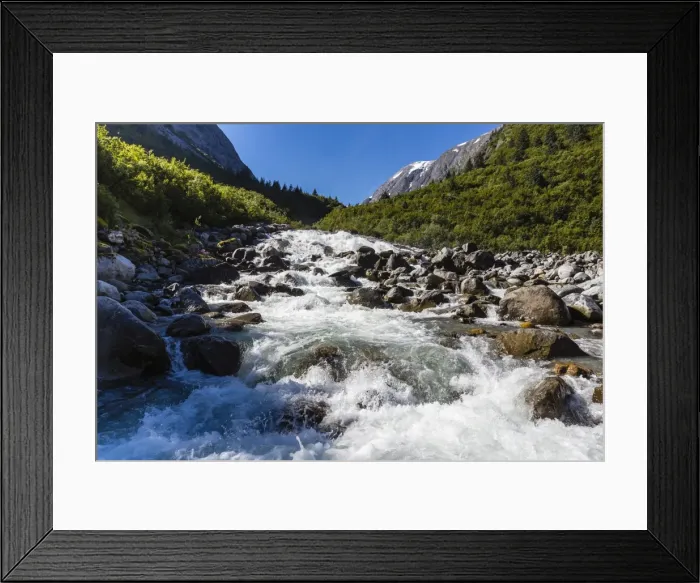 Framed Print : Snow-melt waterfall in Tracy Arm-Fords Terror Wilderness area, Southeast Alaska, United States of America, North America Framed Print : Snow-melt waterfall in Tracy Arm-Fords Terror Wilderness area, Southeast Alaska, United States of America, North America