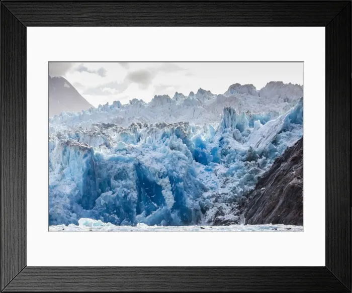 Framed Print : South Sawyer Glacier, Tracy Arm-Fords Terror Wilderness area, Southeast Alaska, United States of America, North America Framed Print : South Sawyer Glacier, Tracy Arm-Fords Terror Wilderness area, Southeast Alaska, United States of America, North America