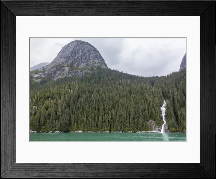 Framed Print : Snow-melt waterfall in Tracy Arm-Fords Terror Wilderness area, Southeast Alaska, United States of America, North America Framed Print : Snow-melt waterfall in Tracy Arm-Fords Terror Wilderness area, Southeast Alaska, United States of America, North America