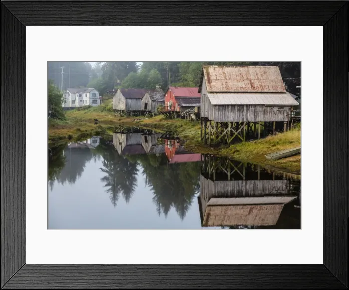 Framed Print : The Norwegian fishing town of Petersburg, Southeast Alaska, United States of America, North America Framed Print : The Norwegian fishing town of Petersburg, Southeast Alaska, United States of America, North America