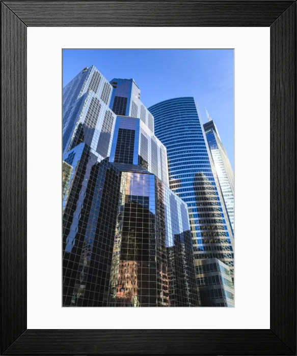 Framed Print : Skyscrapers, Chicago, Illinois, United States of America, North America Framed Print : Skyscrapers, Chicago, Illinois, United States of America, North America