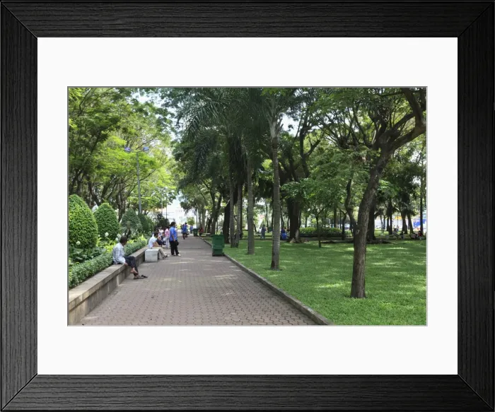 Framed Print : 23 / 9 Park, Ho Chi Minh City (Saigon), Vietnam, Indochina, Southeast Asia, Asia Framed Print : 23 / 9 Park, Ho Chi Minh City (Saigon), Vietnam, Indochina, Southeast Asia, Asia