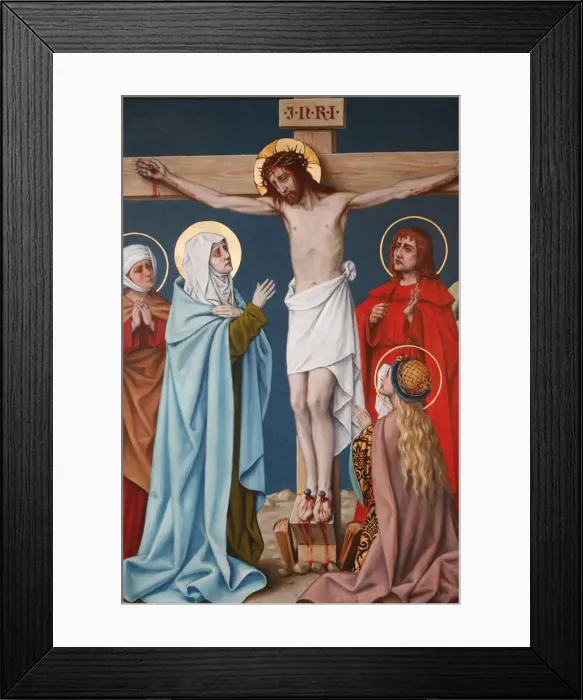 Framed Print : The Crucifixion of Jesus, Holy Blood Basilica, Bruges, West Flanders, Belgium, Europe Framed Print : The Crucifixion of Jesus, Holy Blood Basilica, Bruges, West Flanders, Belgium, Europe